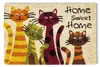 Kokosmatte Katzen Sweet Home 40x60 cm als aussen Produktbild-Vorschau 1