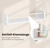 WOLTU Wandregale 3er Set, Hängeregal mit Metallstange, Produktbild-Vorschau 5