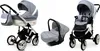 BabyLux® Lilly | Landaus 3v1 Set | Stríbrná | Combi set Voir les images du produit 1