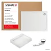 Piatto doccia Schulte Adria con supporto e scarico, 90x75 Anteprima dell’immagine prodotto 7