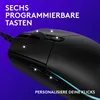 Logitech G203 LIGHTSYNC Gaming Maus schwarz 8000 DPI RGB 6 Produktbild-Vorschau 32