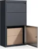 Zelsius Paketbriefkasten | Edelstahl, Anthrazit RAL 7016 | Produktbild-Vorschau 5