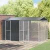 vidaXL Gabbia per uccelli antracite 430 x 310 x 247 cm Anteprima dell’immagine prodotto 2