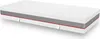 A white mattress with gray and red accents, shown from a slight diagonal angle on a white background. Anteprima dell’immagine prodotto