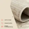 Tapiso Teppich Crystal Modern Braun Beige Creme Wohnzimmer Produktbild-Vorschau 9