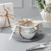 MALACASA misky, miska na cereálie, porcelánová sada, Náhled obrázku produktu 6