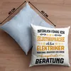 Trendation - Elektriker Deko-Kissen mit Füllung 40x40 Produktbild-Vorschau 4