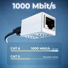 deleyCON 1 Stück RJ45 Kupplung (1000 Mbit) Gigabit LAN Produktbild-Vorschau 4