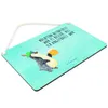 Mr. & Mrs. Panda Schild Pinguin Bier DIN A4 - Eisblau - Produktbild-Vorschau 2