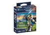 A Playmobil Novelmore toy set packaging featuring a knight figure. Produktbild-Vorschau