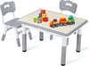 Table pour enfants Peviasot avec 2 chaises, réglable en Voir les images du produit 11