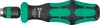 A close-up studio shot of a Wera bits-handhalter with a ratchet function. Anteprima dell’immagine prodotto