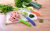 GRÄWE coltello spelucchino 3 pezzi, acciaio inox colorato1 Anteprima dell’immagine prodotto 4