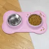 Silikonisches Futterbehälter mit Edelstahl-Futterbowl, für Produktbild-Vorschau 5