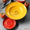 Wilmax Tiefer Teller 25,5 cm 350 ml Gelb Porzellan 2er Set Produktbild-Vorschau 7