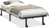 vidaXL Rám postele bez matrace Skládací černý 90x200 cm Náhled obrázku produktu 1