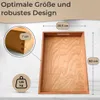TA999  Küchentablett Buche geölt 50x35,5 cm Produktbild-Vorschau 2