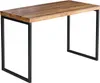 Büroschreibtisch ELEMENTS 120cm Sheeshamholz Produktbild-Vorschau 1