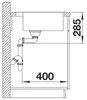 Spüle Blanco SOLIS 700-IF/A 74 x 50 cm edelstahl 526127 Produktbild-Vorschau 6