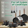 Set di pentole e padelle Just Perfecto JL-111, 15 pezzi, Anteprima dell’immagine prodotto 3
