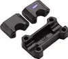 Gabelbrücken Set Typ 7 schwarz 200mm UP Side Down Alu Dirt Produktbild-Vorschau 5