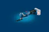 A Bosch cordless multi-cutter tool is shown against a solid blue background. Podgląd zdjęcia produktu