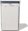 A clear, well-lit studio shot of a food storage container filled with white powder, likely flour. Produktbild-Vorschau