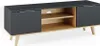 Meuble tv Vicco Nautica Anthracite 138x49cm, Model 36740 Voir les images du produit 1