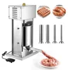 VEVOR Elektrischer Wurstfüller, 25 LBS / 12 L Vertikaler Produktbild-Vorschau 2