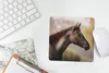 MuchoWow® Mauspad Mousepad Pferd - Wald - Porträt 20x20 cm Produktbild-Vorschau 5