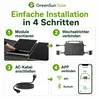 GreenSun Solar 2000W Balkonkraftwerk 4×500W Bifazial Full Produktbild-Vorschau 9
