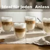 BigDean 4x 300ml doppelwandige Latte Macchiato Gläser Produktbild-Vorschau 2