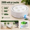 Pflanzenlampe 2er Set, Vollspektrum LED Pflanzenlicht, Produktbild-Vorschau 4