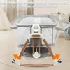 Lit d'appoint pour bébé Berceau à bascule, hauteur réglable Voir les images du produit 8