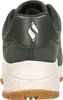 Rear view of a green sneaker. Voir les images du produit