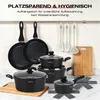 Topfset Induktion 15-Tlg Topfset Pfannenset Kochtopfset, Produktbild-Vorschau 9