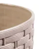 A close-up view of the woven texture of a planter. Anteprima dell’immagine prodotto