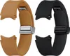 D-Buckle Hybrid Eco-Leather Armband (Normal, M/L), Camel Produktbild-Vorschau 5
