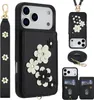 Crossbody puzdro z umelej kože pre Apple iPhone 17 Pro Max Náhľad obrázku produktu 1
