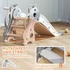 AIYAPLAY Kinderrutsche, 3 in 1 Kleinkinderrutsche mit Produktbild-Vorschau 7