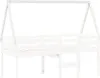 vidaXL Strieška na detskú postieľku biela 209x95,5x88 cm z Náhľad obrázku produktu 3