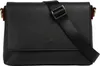 A black shoulder bag is shown against a white background. Anteprima dell’immagine prodotto