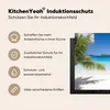 KitchenYeah© Herdabdeckplatte Strand - Palmen - Tropisch , Produktbild-Vorschau 6