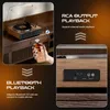 Walnuss Bluetooth-Plattenspieler Turntables mit 4 Produktbild-Vorschau 9