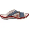 Krisbut Damen Pantoletten blau-kombi (blau) 2209-7-1 Größe Produktbild-Vorschau 13