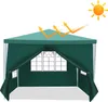 TolleTour Pavillon Partyzelt mit 3 Seitenwänden Produktbild-Vorschau 1