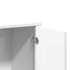 vidaXL Kredens biały 60x31x70 cm Materiał drewnopochodny Podgląd zdjęcia produktu 9