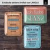 LANOLU Retro Blechschild, lustige Sprüche Schild Produktbild-Vorschau 6