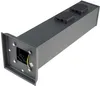 Steckdosensäule 4-fach IP44 Anthrazit 250V/ 16A 13x13x40cm Produktbild-Vorschau 5