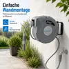 Bituxx® 10 Meter Wand Schlauchtrommel Schlauchaufroller Produktbild-Vorschau 2